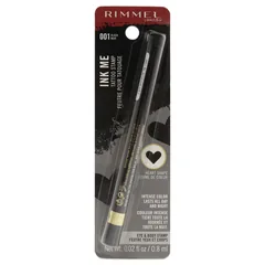 Rimmel London Ink Me Tatto Stamp Eyes and Body Liner - 001 Black Heart Shape