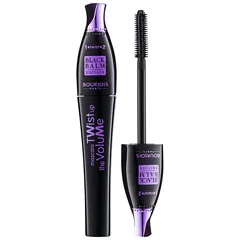 Bourjois Twist Up The Volume Mascara für Volumen mit 2 in 1 Bürste Farbton 22 Black Balm