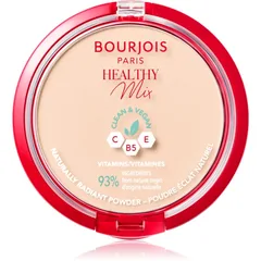 Bourjois Healthy Mix mattierendes Puder für ein strahlendes Aussehen der Haut Farbton 01 Ivory
