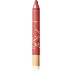 Bourjois Velvet the Pencil dünner Lippenstift mit Matt-Effekt Farbton 04 Less is Brown