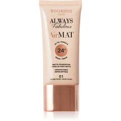 Bourjois Air Mat mattierendes Foundation Farbton 01 Rose Ivory