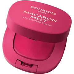 Bourjois Macaron Melt Lip & Cheek Flush Puder-Rouge 2 in 1 Farbton 04 Pink Guava