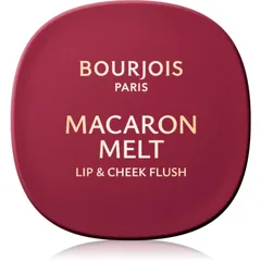 Bourjois Macaron Melt Lip & Cheek Flush Puder-Rouge 2 in 1 Farbton 05 Berry Smoothy