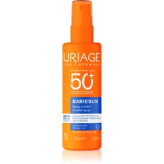 Uriage Bariésun Fragrance Free Invisible Spf50+ schützendes für Gesicht und Körper Spf 50+ 200 ml
