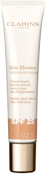 Clarins Skin Illusion Tinted Moisturizer SPF25 02,5