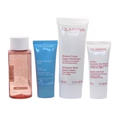 Clarins Head-To-Toe Moisturizing Essentials Set