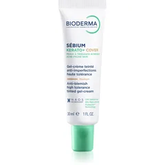 Bioderma Sébium Kerato+ Cover mattierende Tönungscreme für Unvollkommenheiten wegen Akne Haut