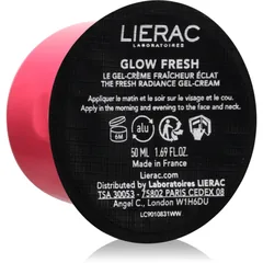 Lierac Glow Fresh The Radiance Plumping Gel-Cream aufhellendes Creme-Gel