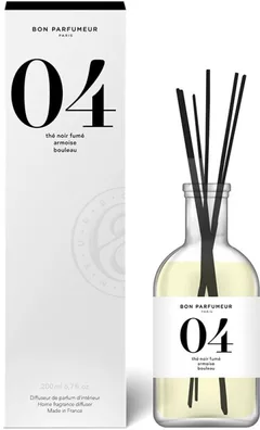 BON PARFUMEUR Diffuser 04 Black Tea, Mugwort, Birch Diffuser 200 ml