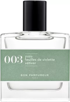 BON PARFUMEUR 003 Yuzu, Violet Leaves, Vetiver 30 ml