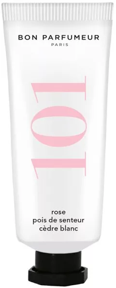 BON PARFUMEUR Hand Cream 101 Rose, Sweet Peas, White Cedar Handcreme 30 ml
