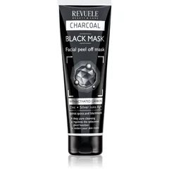 Revuele Charcoal Black Mask Reinigungsmaske zum Abziehen für unreine Haut