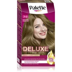 Schwarzkopf Palette Deluxe Permanent-Haarfarbe Farbton 7-0 Medium Blonde