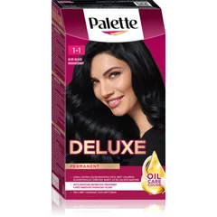 Schwarzkopf Palette Deluxe Permanent-Haarfarbe Farbton 1-1 Blue Black