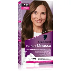 Schwarzkopf Perfect Mousse Permanent-Haarfarbe Farbton 668 Hazelnut