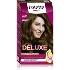Schwarzkopf Palette Deluxe Permanent-Haarfarbe Farbton 4-65 Dazzling Brown
