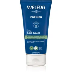 Weleda For Men 2v1 Reinigungsgel für Gesicht und Bart