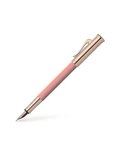 Graf von Faber-Castell Füllfederhalter Guilloche Rose Blush M rosa