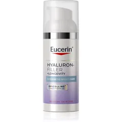 Eucerin Hyaluron-Filler + Longevity Epigenetic night care Nachtcreme gegen sämtliche Alterserscheinungen