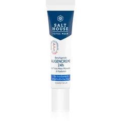 Salt House Dead Sea Therapy Eye Cream 24h feuchtigkeitsspendende Augencreme mit Hyaluronsäure