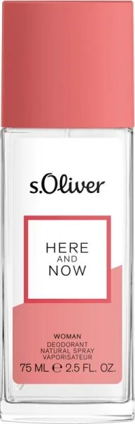 s.Oliver Here and Now Woman Deodorant