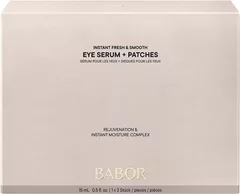 BABOR Instant Fresh & Smooth Eye Serum + Patches