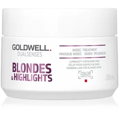 Goldwell Dualsenses Blondes & Highlights Regenerierende Maske neutralisiert gelbe Verfärbungen