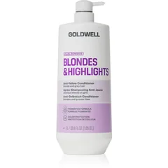 Goldwell Dualsenses Blondes & Highlights Anti-Yellow Conditioner Conditioner neutralisiert gelbe Verfärbungen