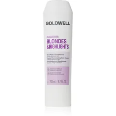 Goldwell Dualsenses Blondes & Highlights Anti-Yellow Conditioner Conditioner neutralisiert gelbe Verfärbungen