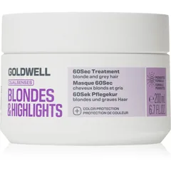 Goldwell Dualsenses Blondes & Highlights 60Sec Treatment intensive regenerierende Pflege für blondes und meliertes Haar