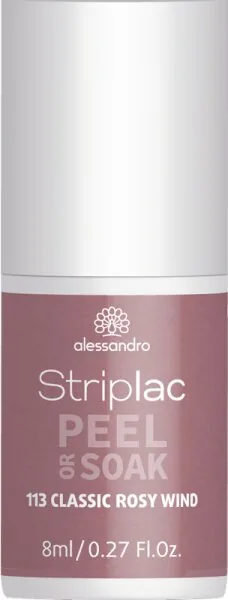 alessandro Striplac Peel or Soak 113 Classic Rosy Wind