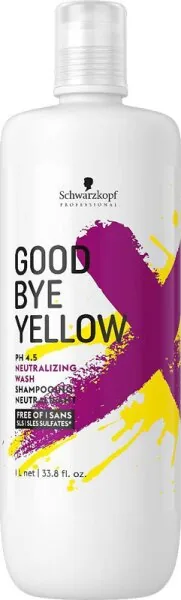 Schwarzkopf Professional Schwarzkopf Goodbye Yellow Neutralisierendes Shampoo