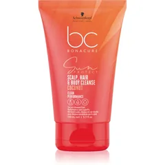 Schwarzkopf Professional BC Bonacure Sun Protect Scalp, Hair & Body Cleanse Shampoo für Haar und Körper