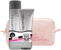 Paul Mitchell Save On Duo Forever Blonde + Cosmetic Bag Shampoo /Conditioner