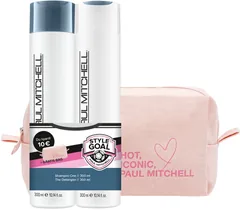 Paul Mitchell Save On Duo Classic + Cosmetic Bag Shampoo One /The Detangler