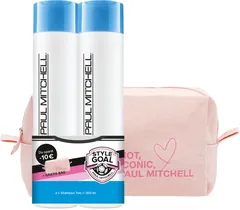 Paul Mitchell Save On Shampoo Two + Cosmetic Bag 2x Shampoo Two .