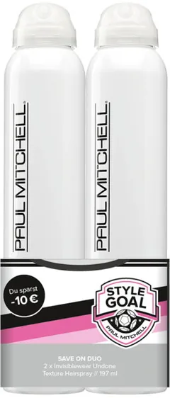 Paul Mitchell SAVE ON DUO Invisiblewear Undone Texture Hairspray .