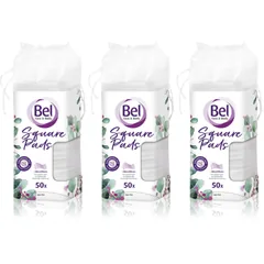 Bel Face & Body Square Pads Abschminkpads vorteilhafte Packung 3x .