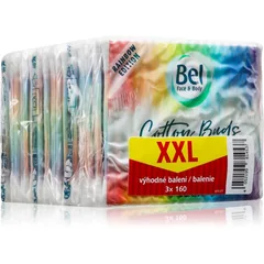 Bel Face & Body Rainbow Wattestäbchen vorteilhafte Packung 3x .
