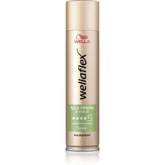 Wella Wellaflex Silk Finish & Hold Haarspray mit extra starkem Halt