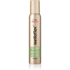 Wella Wellaflex Silk Finish & Hold Schaumfestiger ultra-starke Fixation