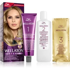 Wella Wellaton Intense Permanent-Haarfarbe mit Arganöl Farbton 8/1 Light Ash Blonde