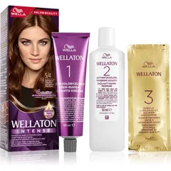 Wella Wellaton Intense Permanent-Haarfarbe mit Arganöl Farbton 5/4 Chestnut