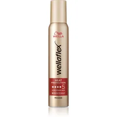 Wella Wellaflex Heat Protection Schaumfestiger für thermische Umformung von Haaren