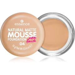 essence NATURAL MATTE MOUSSE Schaum-Foundation Farbton 04