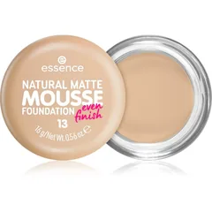 essence NATURAL MATTE MOUSSE Schaum-Foundation Farbton 13