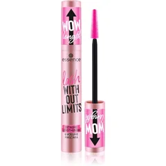 essence lash WITHOUT LIMITS Wimpernverlängernde Volumenmascara Farbton Black