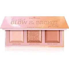 essence love that GLOW & BRONZE Konturier-Palette für die Wangen