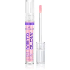 essence META GLOW MULTI-REFLECTIVE Lipgloss mit holografischen Effekten Farbton 02 Digital Pink
