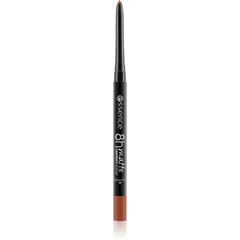 essence 8h Matte Comfort Mattierender Konturenstift für die Lippen mit einem Anspitzer Farbton 17 Must Have Brown